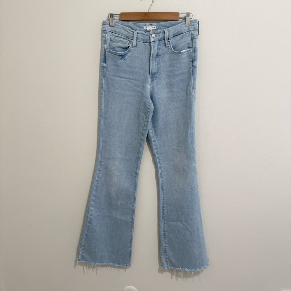 Good American Indigo Good Legs Flare Jeans